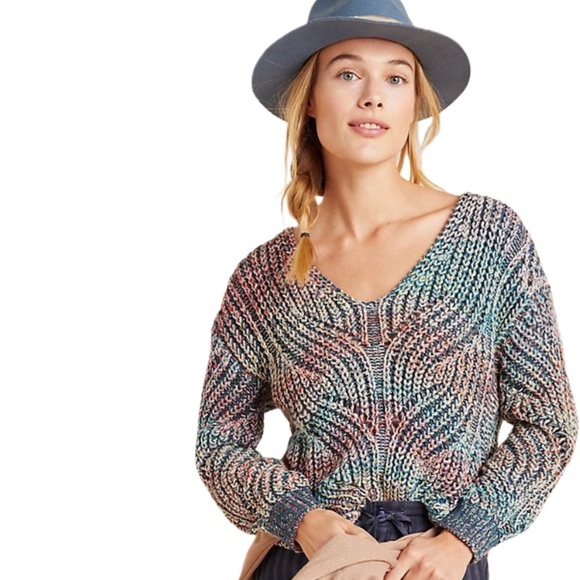 Anthropologie Chroma Sweater 